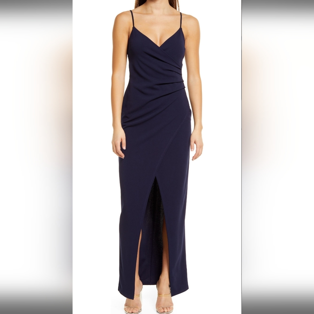 Lulu's Ruched Gown